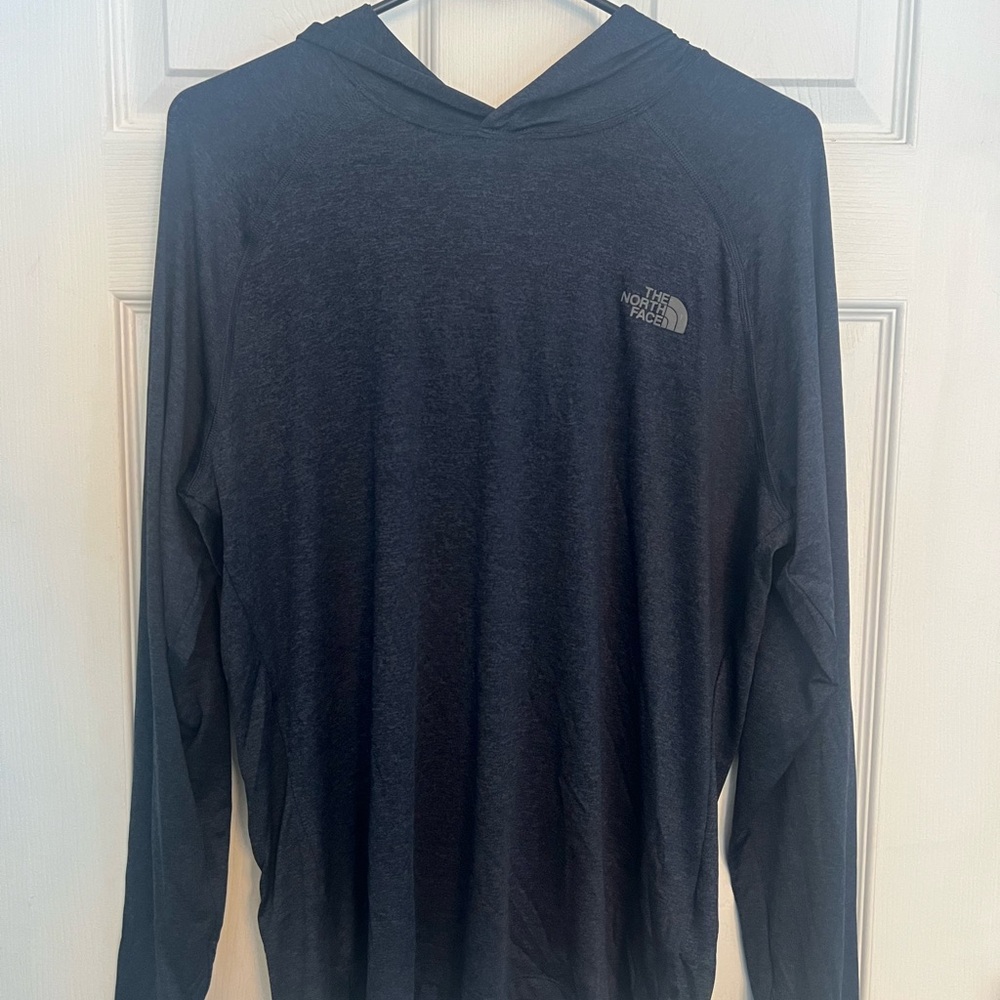 The North Face Men's M Navy Blue Hoodie Shirt